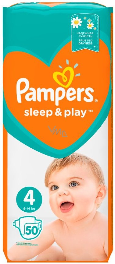 pampers sleep and play 4 box