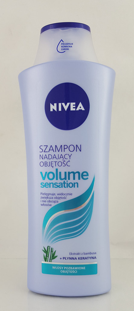 nivea volume sensation szampon nadający objętość 400 ml