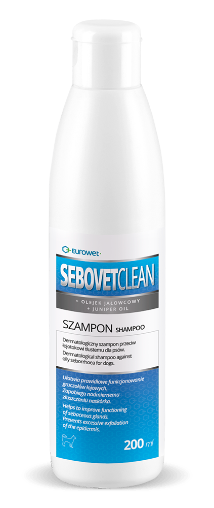 eurowet sebovet clean szampon dla psa 200ml