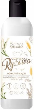 odżywka do włosów ryżowa naturalna w tubce białe opakowanie