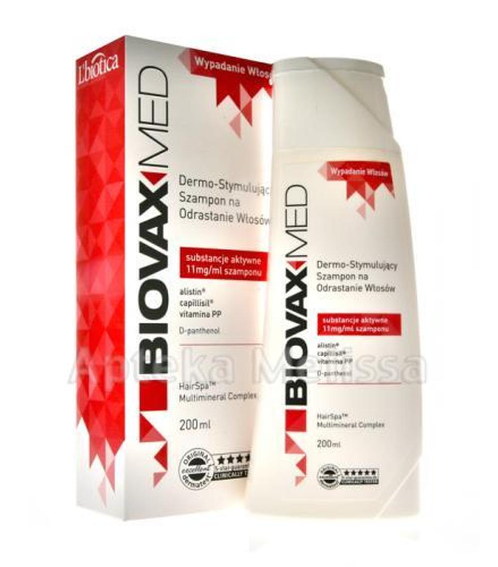 lbiotica biovax med dermo-stymulujący szampon na odrastanie włosów