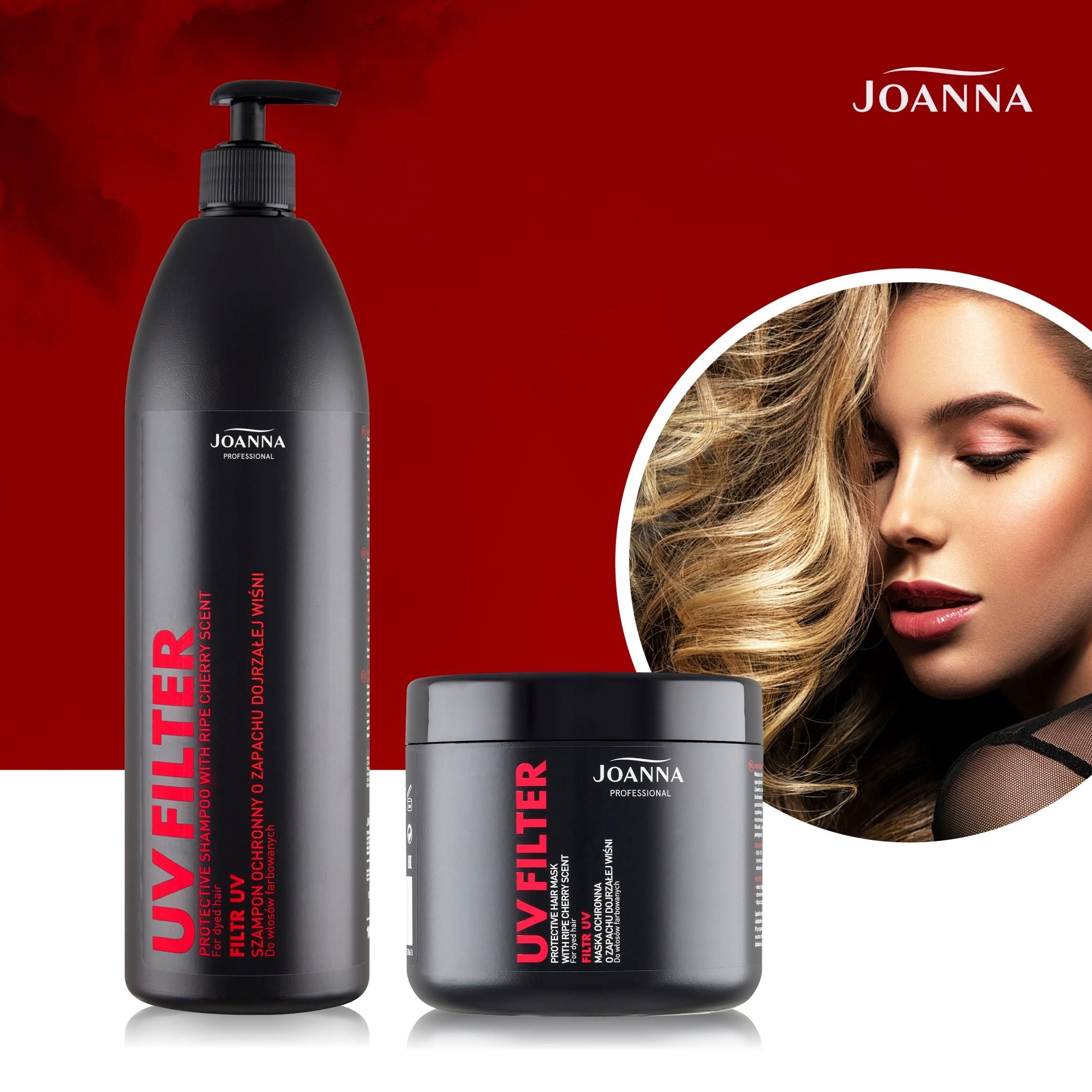 joanna professional szampon do włosów farbowanych 1000ml ceneo