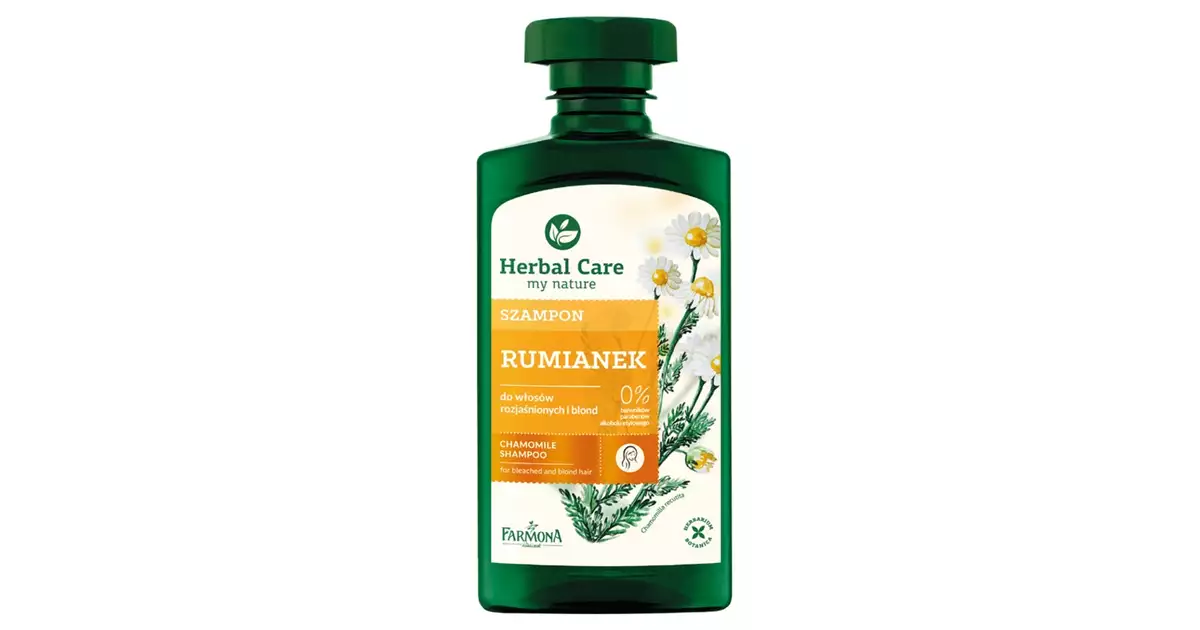 herbal care szampon rumianek kwc