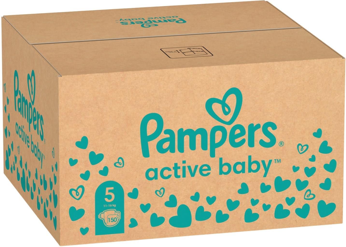 pampers active baby 5 pomaranczowe