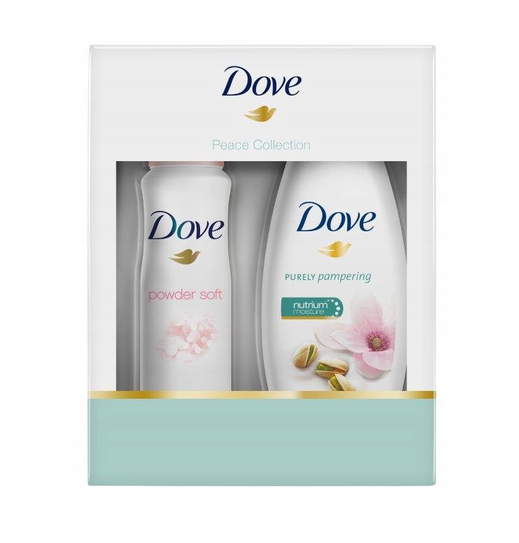 dove zestaw purely pampering balsam i żel pod pr