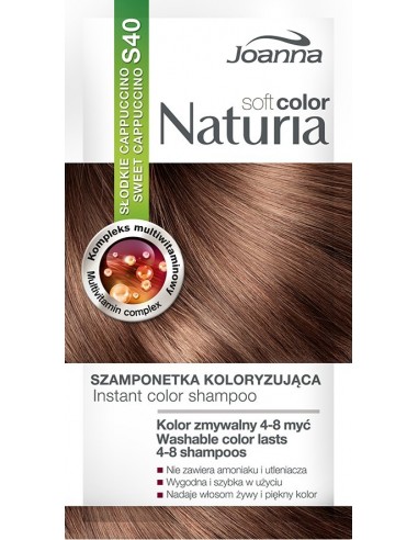 szampon koloryzujący saszetka joanna soft color naturia