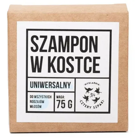 4 szpaki szampon do włosów w kostce