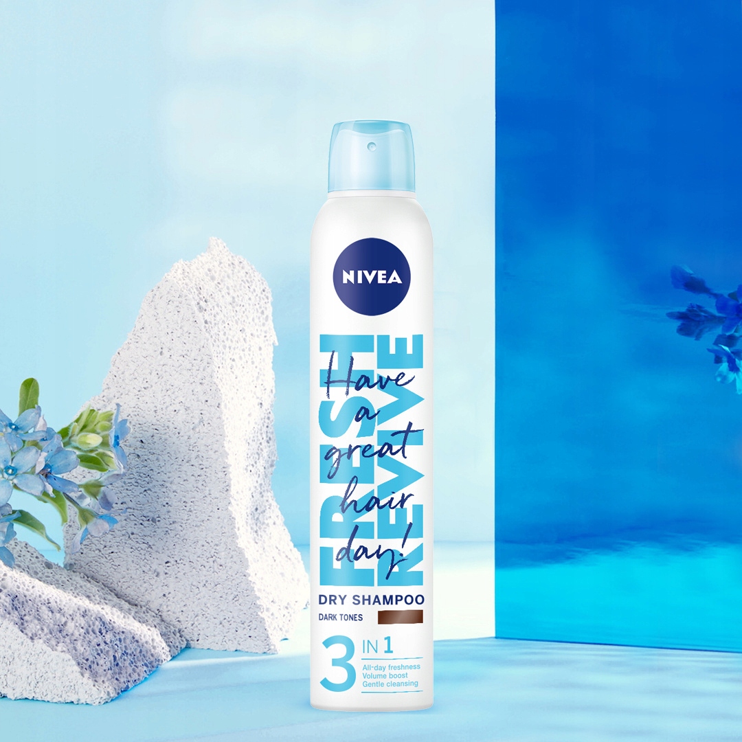 nivea suchy szampon dla brunetek i k