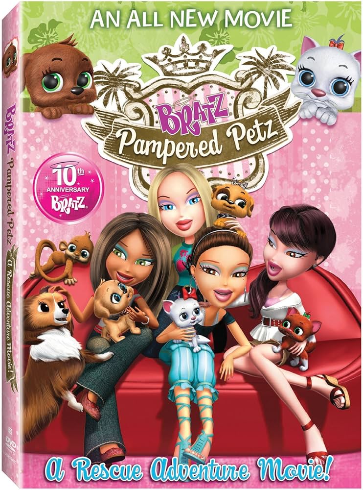 wiedźma chrzestna bratz pampered petz