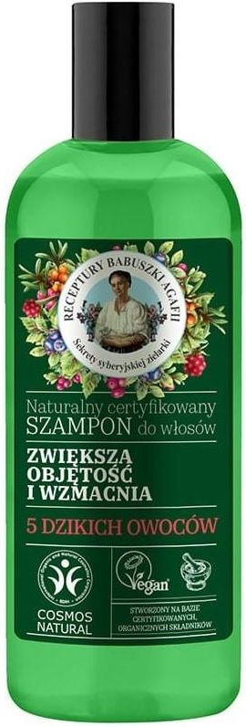 babuszka agafia nr 4 szampon do włosów dodający objętoś