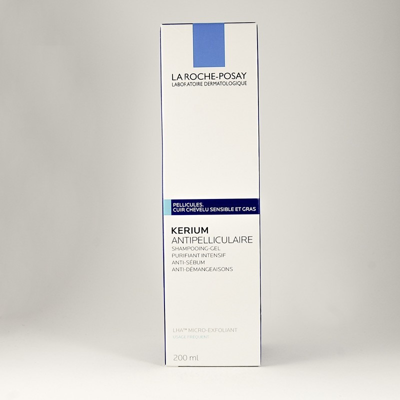 la roche-posay kerium szampon przeciwłupieżowy włosy tłuste