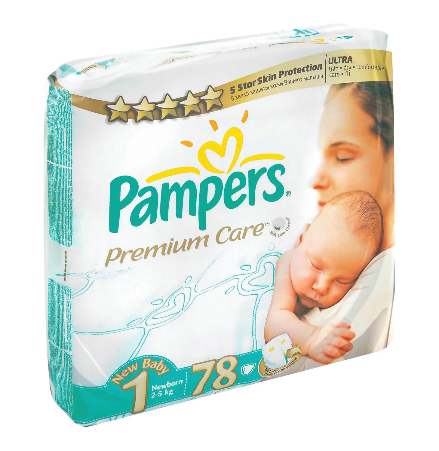 pampers premium care 78