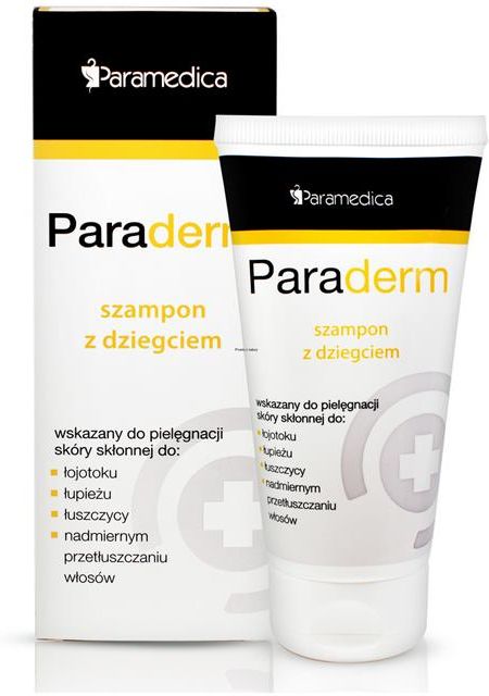 szampon paraderm z dziegciem