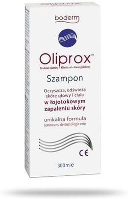 oliprox szampon oczyszczający w łojotokowym zapaleniu skóry