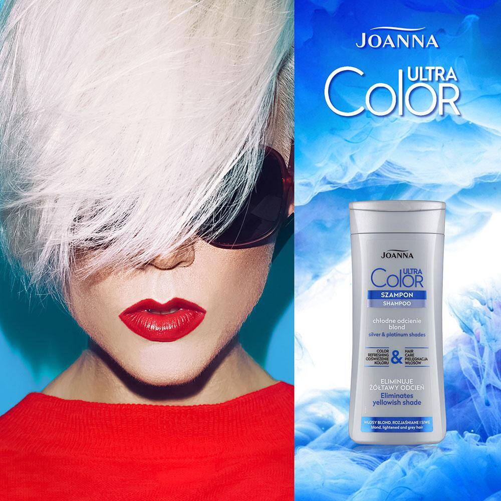 ultra color system szampon do włosów blond rozjaśnianych i siwych