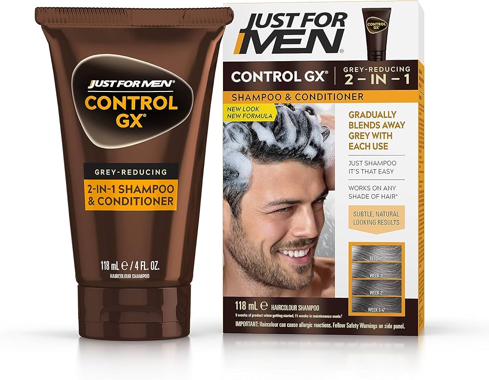 just for men control gx grey reducing szampon opinie