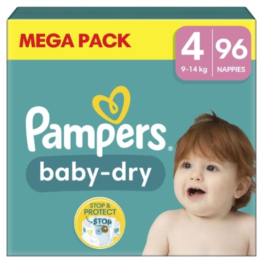 pampers baby dry 4 carrefour