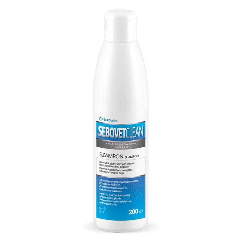 eurowet sebovet clean szampon dla psa 200ml