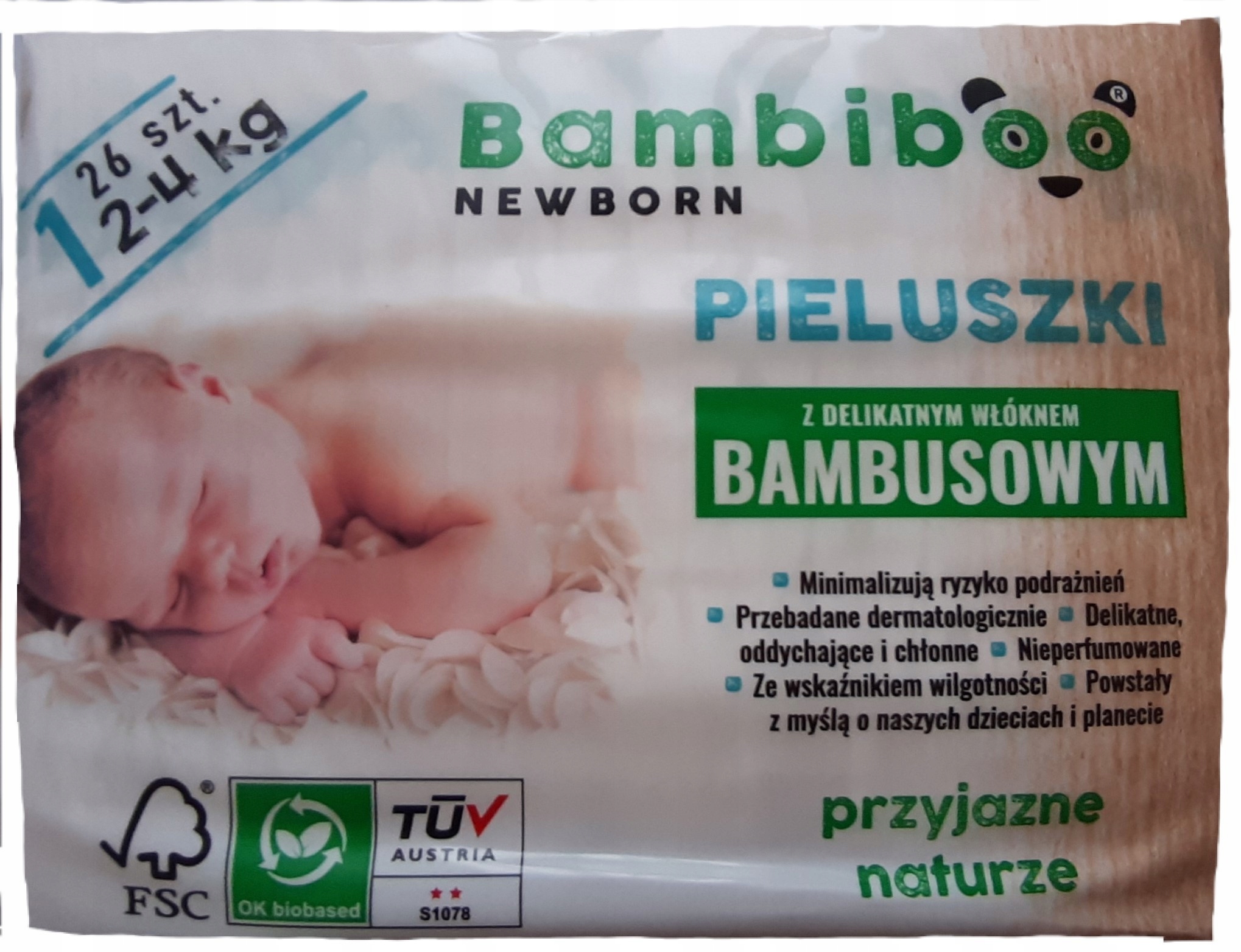 pieluchy bambo nature 4+ najtaniej