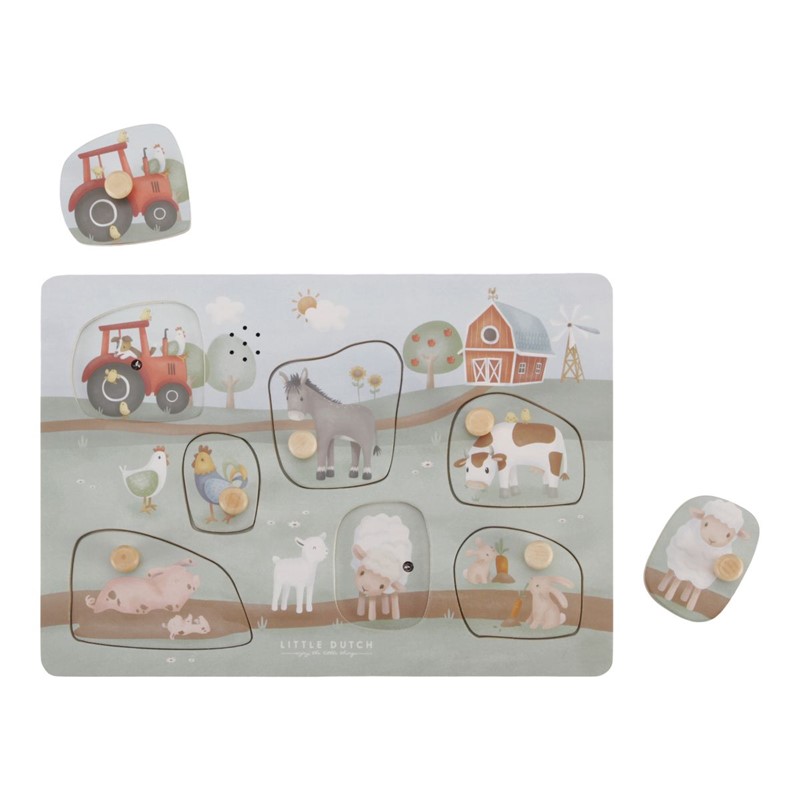 Puzzle dźwiękowe Little Dutch 4763