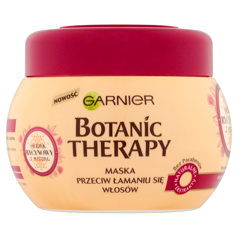 garnier botanic therapy maska do włosów olejek rycynowy