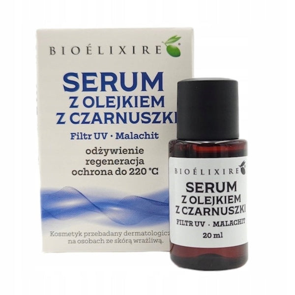 bioelixire olejek do włosów z czarnuszki 20ml