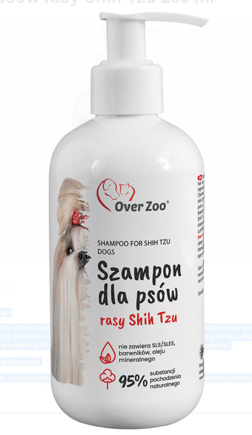 over zoo szampon dla shih tzu opinie