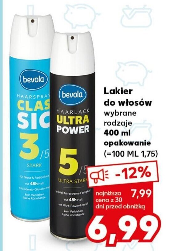 kaufland lakier do włosów