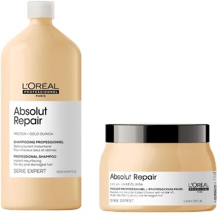 loreal absolut szampon 1500 odżywka maska