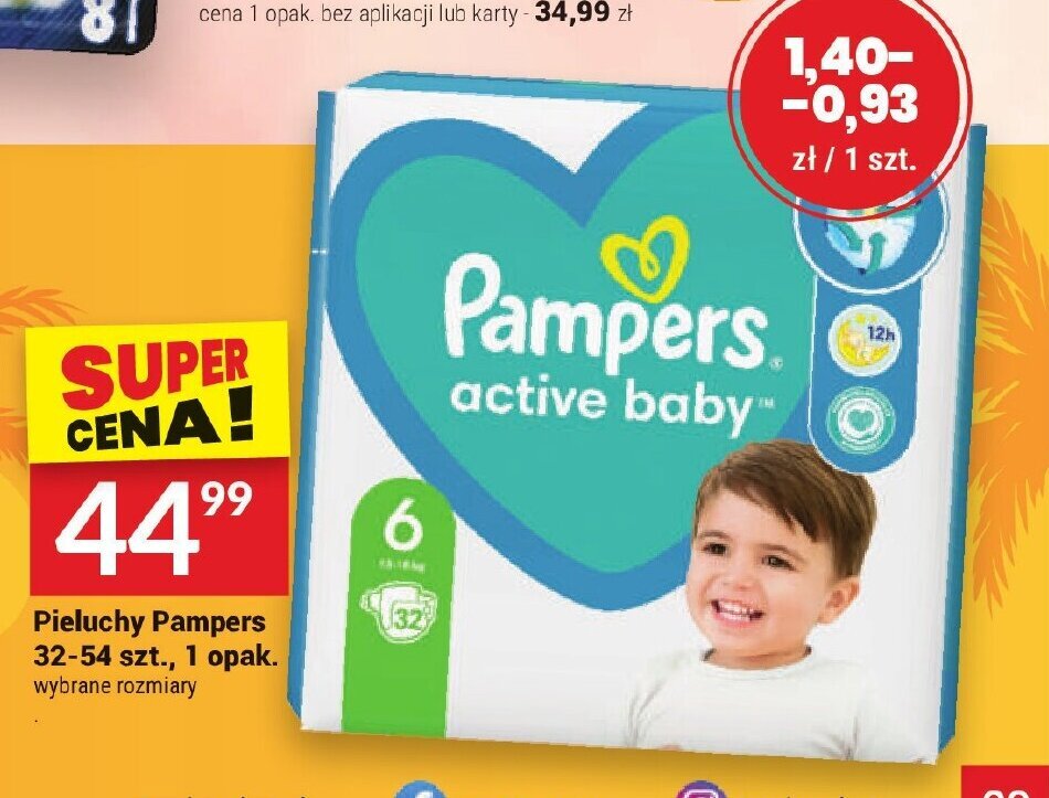 gdzie pieluchy pampers w promocja