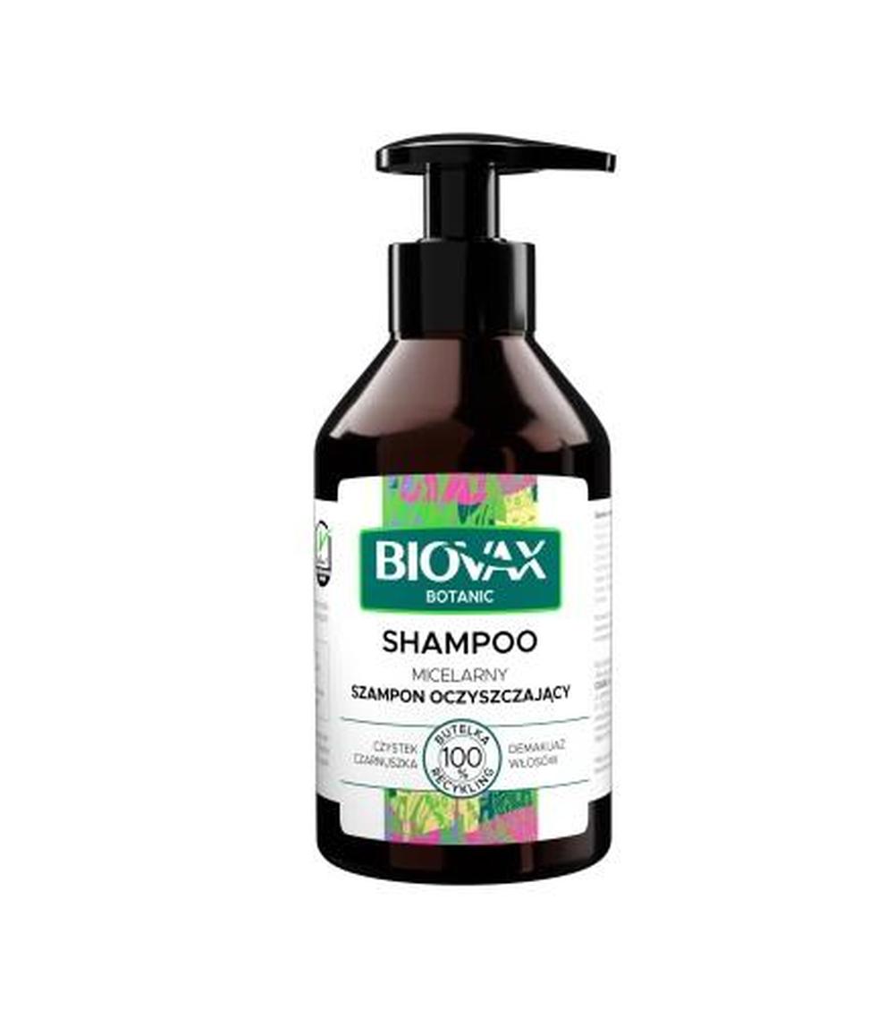 biovax botanic miceralny szampon do włosów