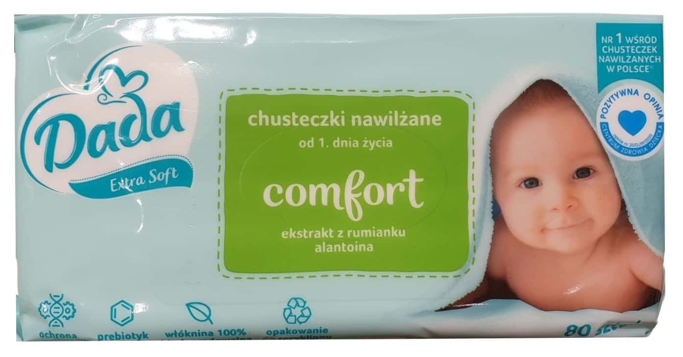 dada premium naturals chusteczki nawilżane