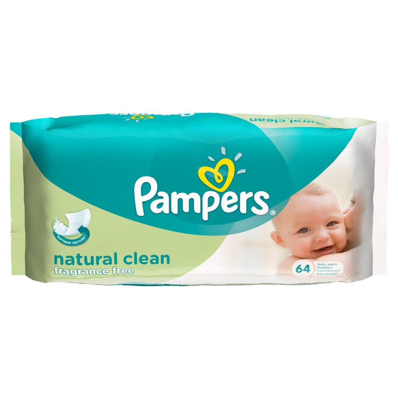 natural clean pampers