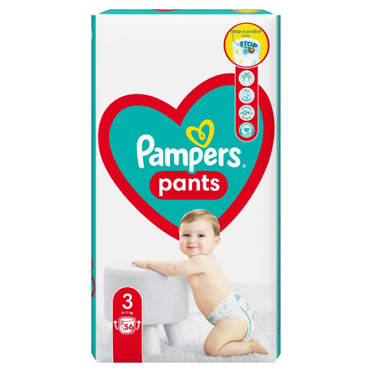 odparzenia po pampers pants