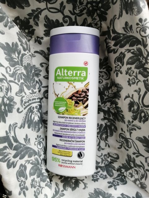 alterra bio szampon do włosów kakao & baobab