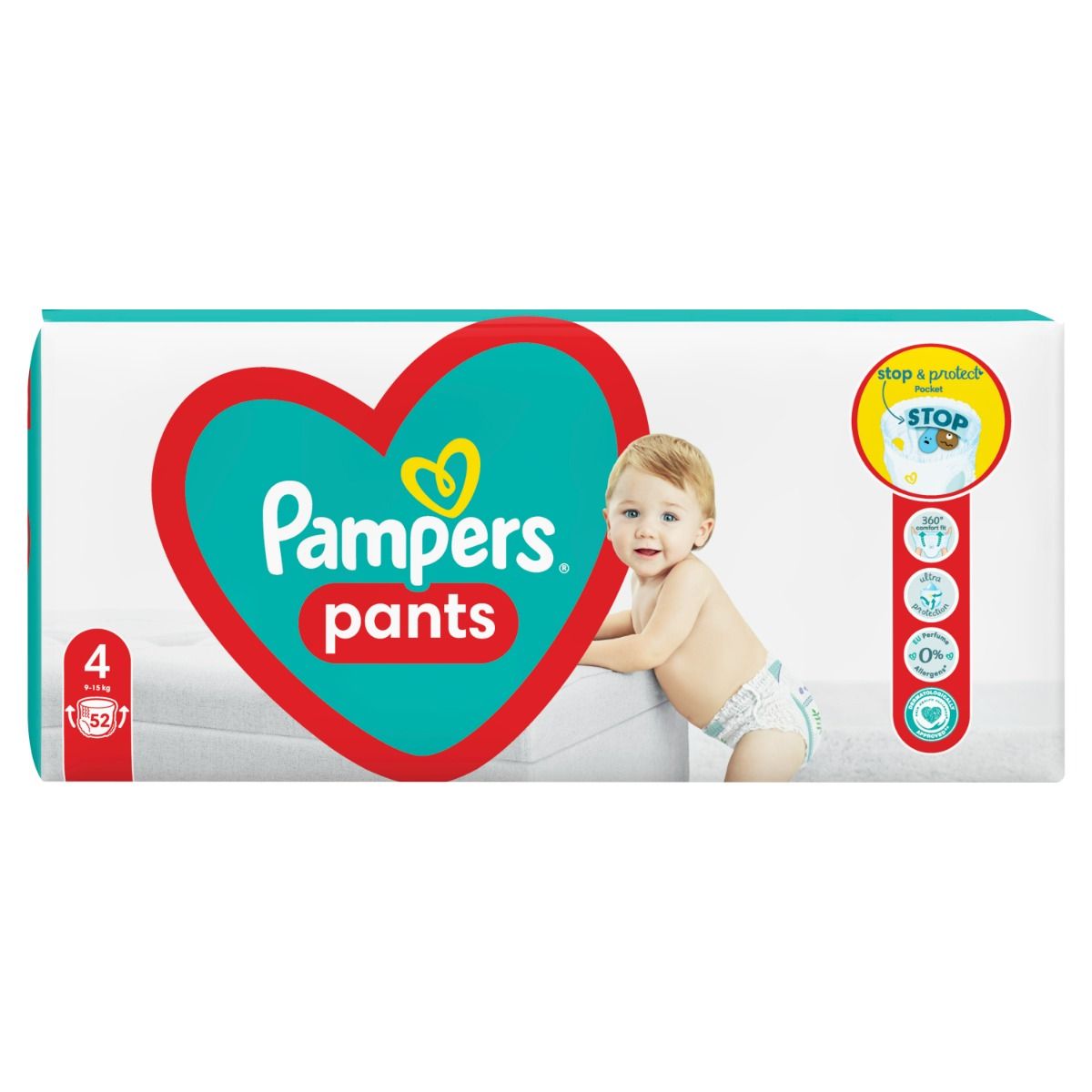 pampers pants 52 szt