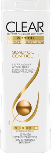 clear scalp oil control 400 ml szampon do włosów przeciwłupieżowy