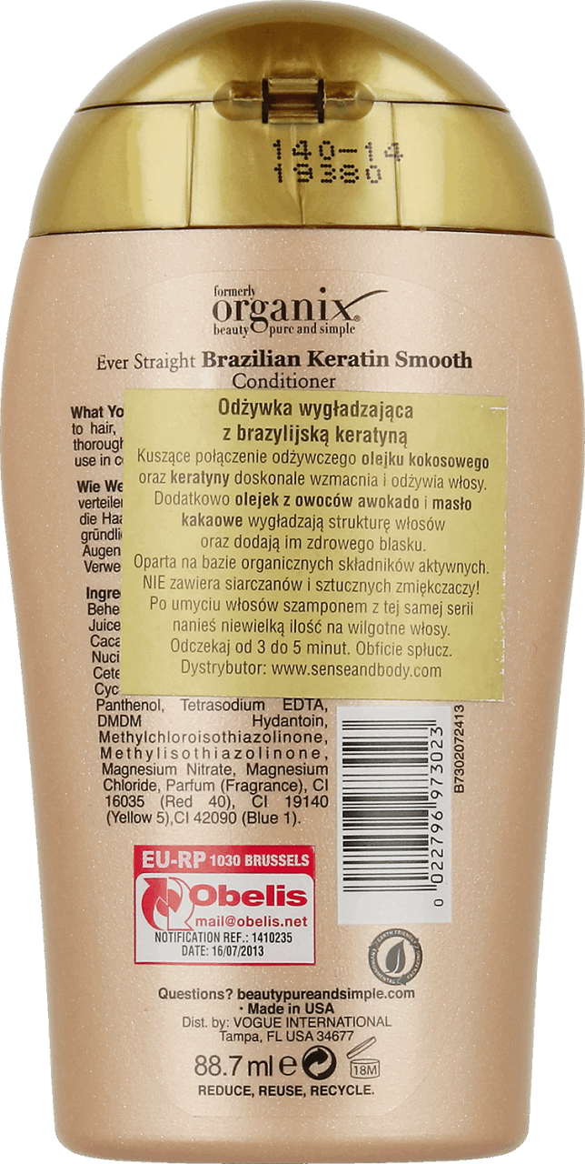 odżywka z keratyna do włosów rossmann