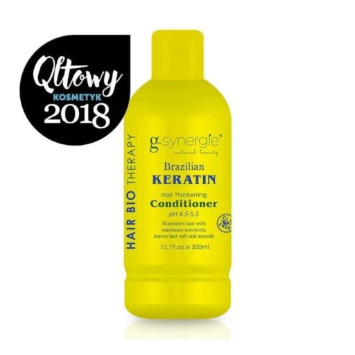 g-synergie keratin szampon do włosów farbowanych o