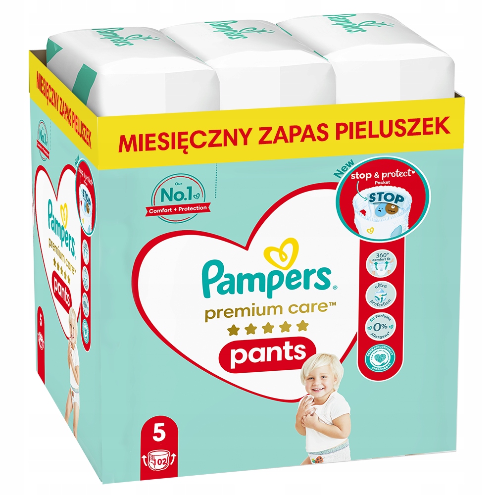 spodenki zalrywakace pampers