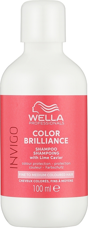 wella brilliance szampon pielęgnujący farbowane włosy cienkie wizaz