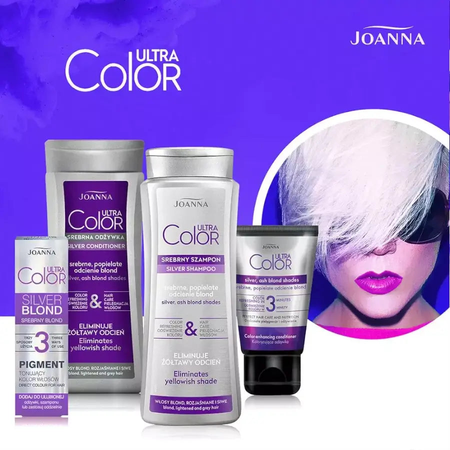 joanna ultra color silver szampon