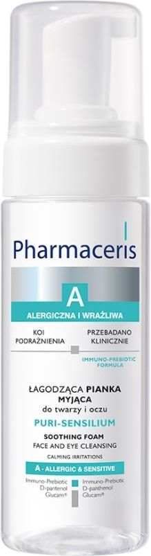 pharmaceris a łagodząca pianka do mycia twarzy