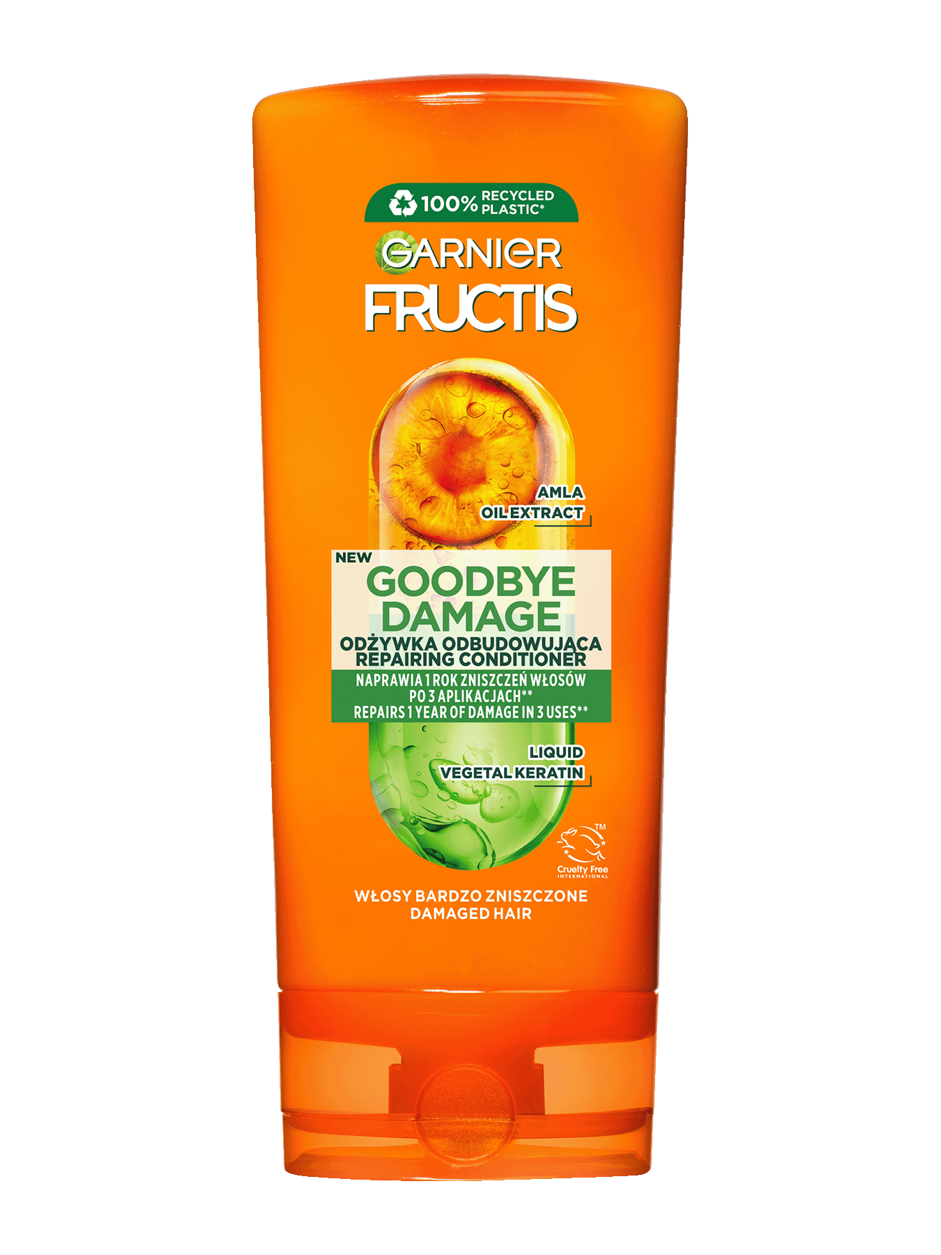 odżywka do włosów garnier fructis pomarańczowa