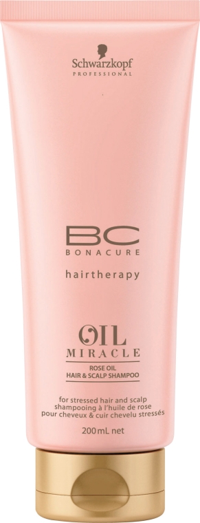 schwarzkopf bc oil miracle rose szampon