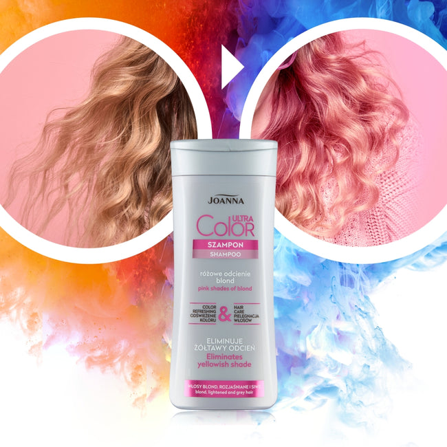 joanna ultra color system szampon włosy blond rozjaśniane i siwe