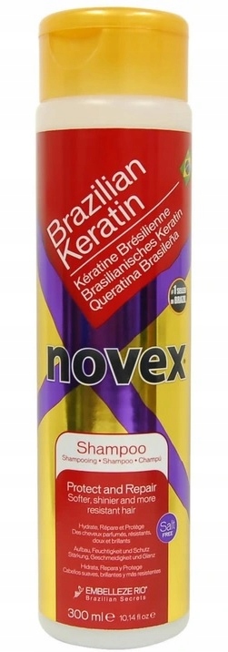 novex brazilian keratin szampon opinie