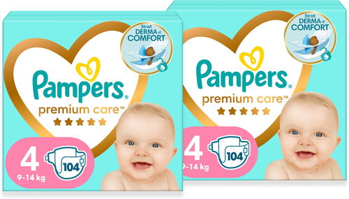 pampers premium care 4 208