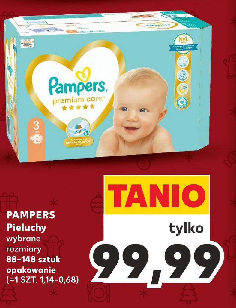 pampers kaufland cena