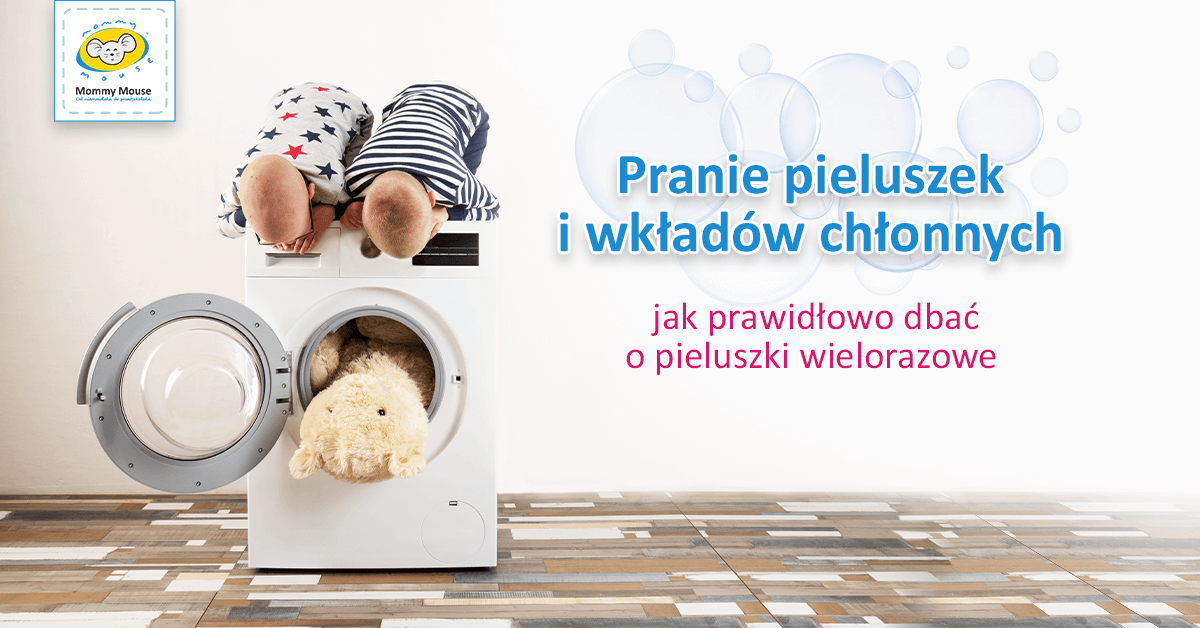 pieluchy wielorazowe pierwsze pranie